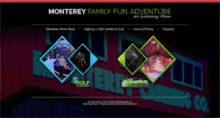 Desktop Screenshot of montereyfamilyfunadventure.com